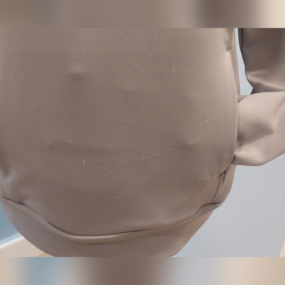 Nicole Miller Sport Gray Zip Pullover - Picture 4 of 8